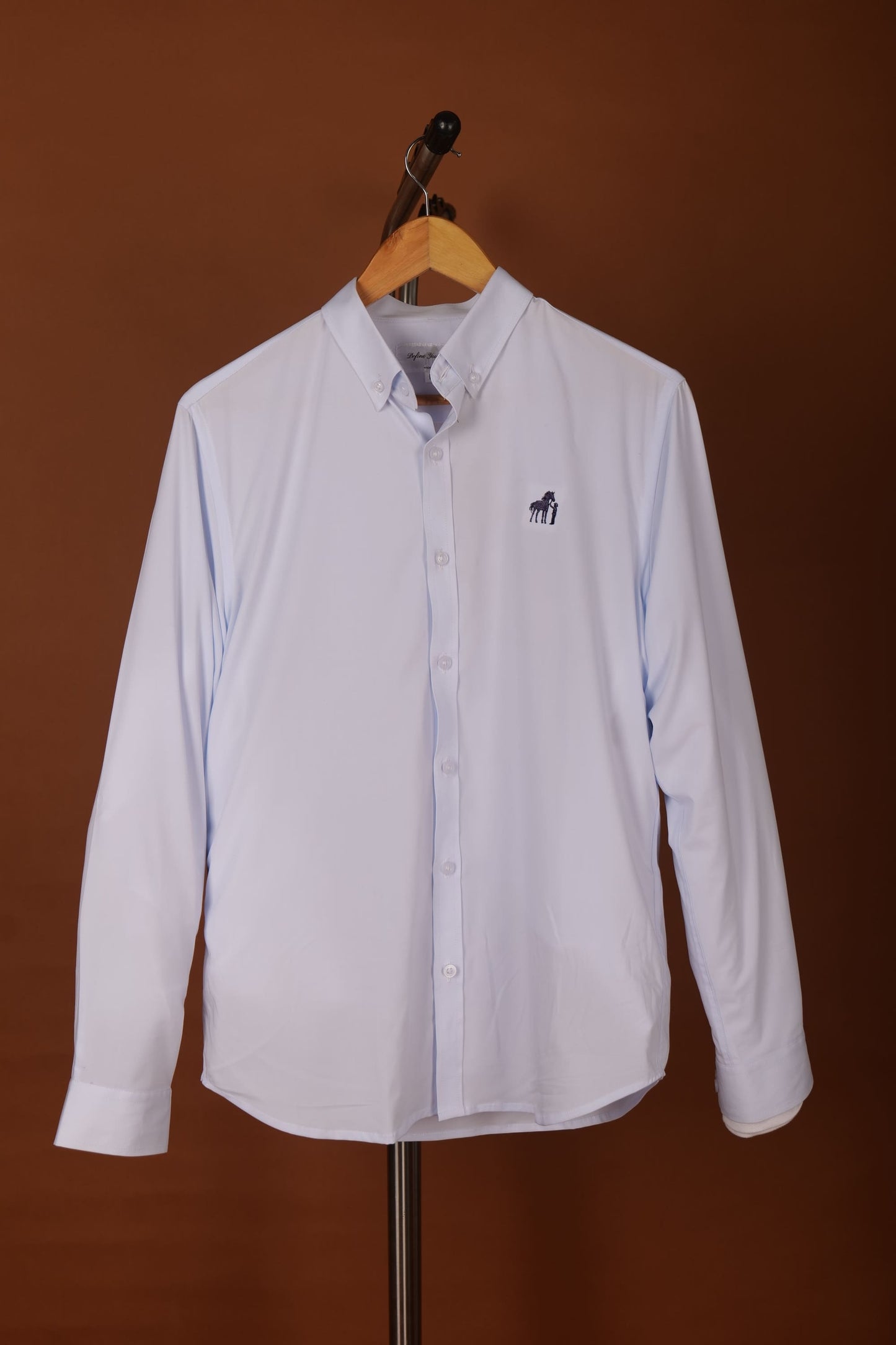 DYW 100% Premium Cotton Shirt – Sky Blue